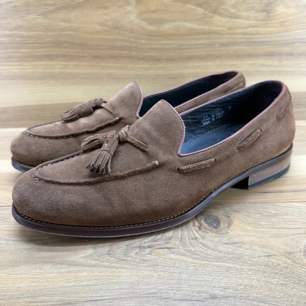 Suitsupply Brown Suede Loafers